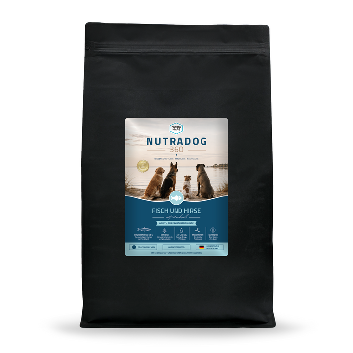 Nutradog360 Fisch und Hirse