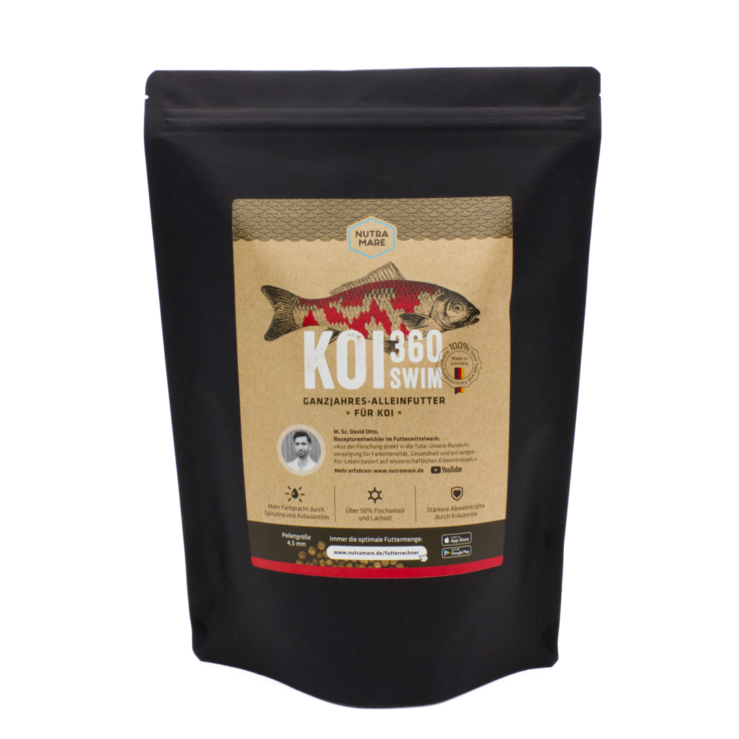 Schwimmendes Koifutter Nutramare Koi360 Swim 1,2 kg