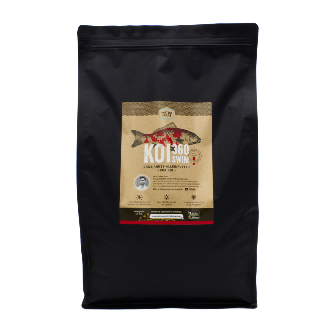 Schwimmendes Koifutter Nutramare Koi360 Swim 4,5 kg