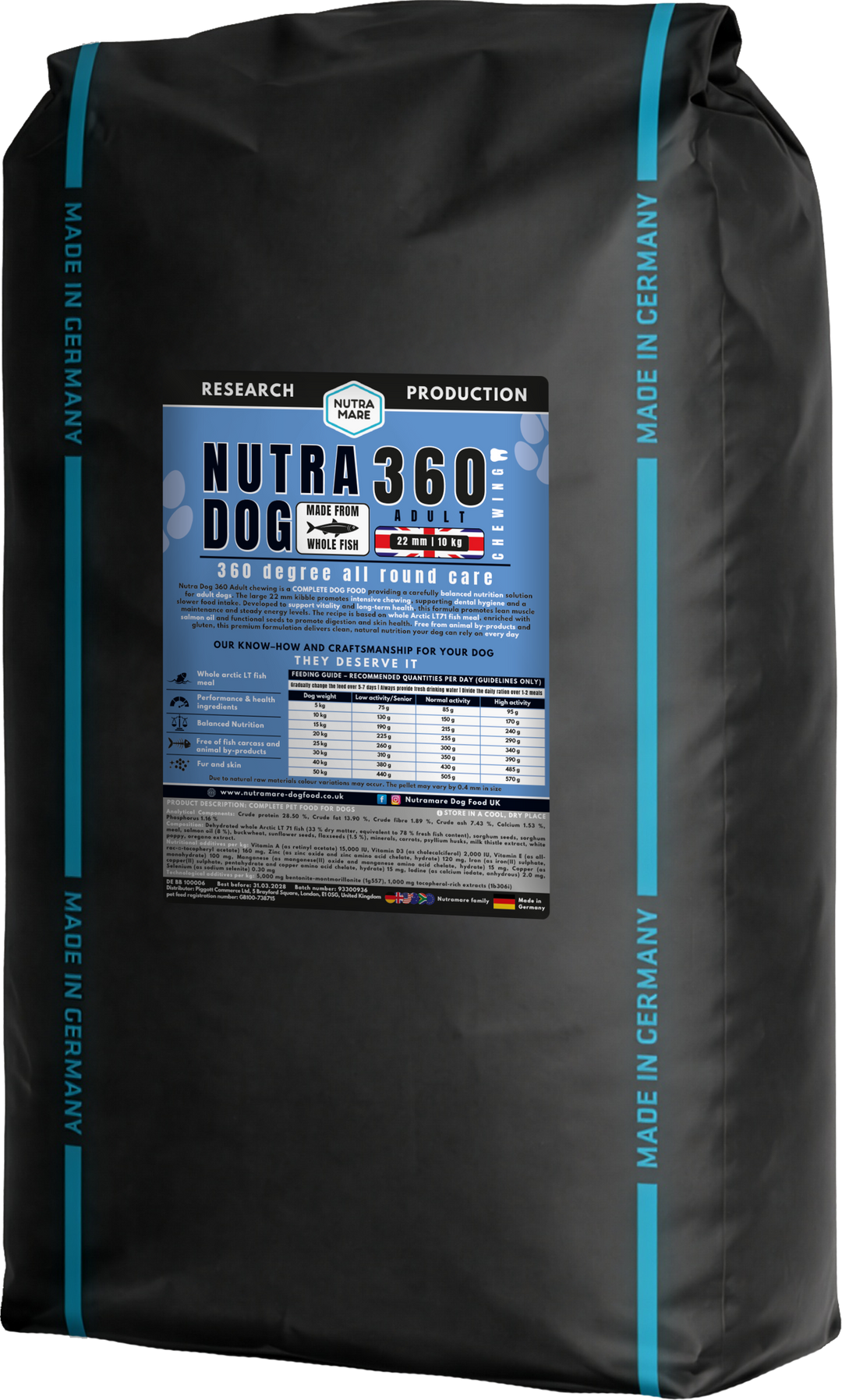 Nutradog360 Ganzkörperfischmehl Chewing