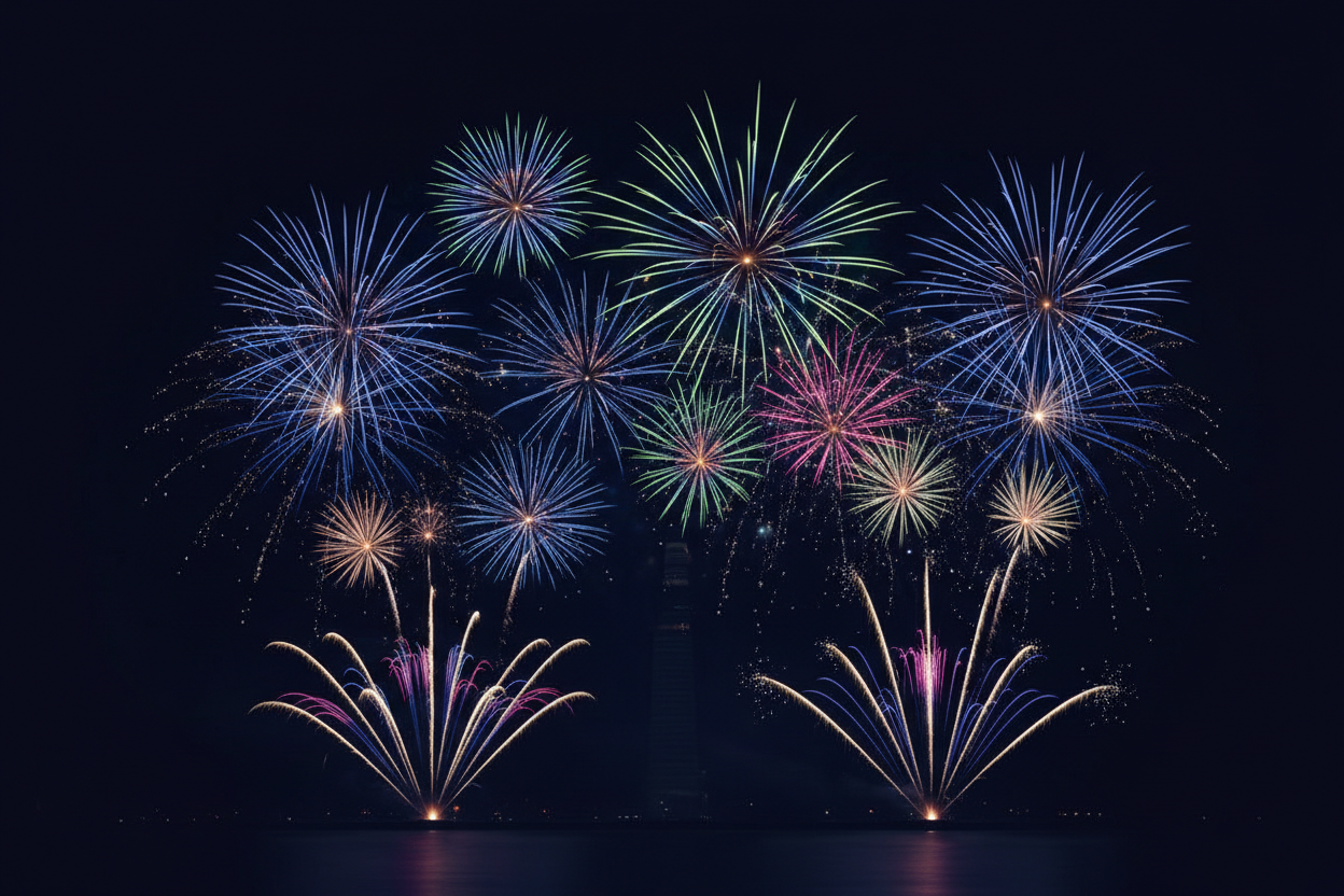 Es soll bunter und mehr nach Feuerwerk aussehen 